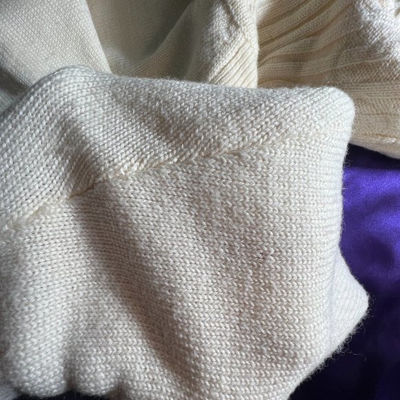 VTG📌Exclusive Style for Ladies European Wool Sweater w/Shawl Collar - Pearls - Picture 13 of 15